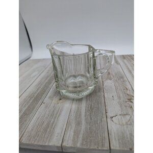 Vintage Heisey #2 Glass Creamer 1930’s Clear Hexagon